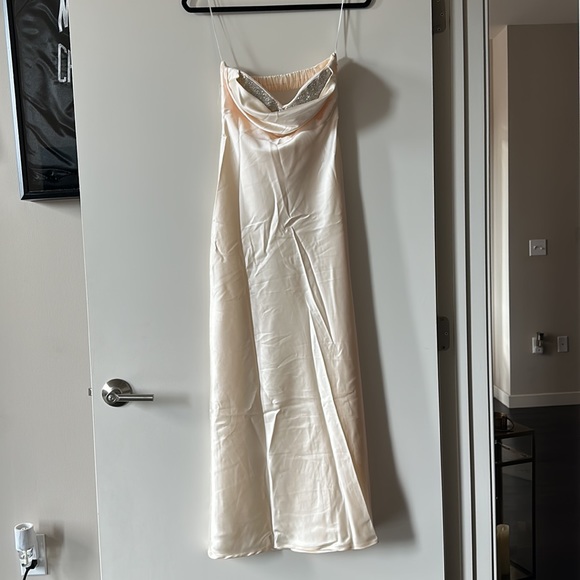 Hello Molly LUXE DANCE SATIN MAXI DRESS - Picture 7 of 14